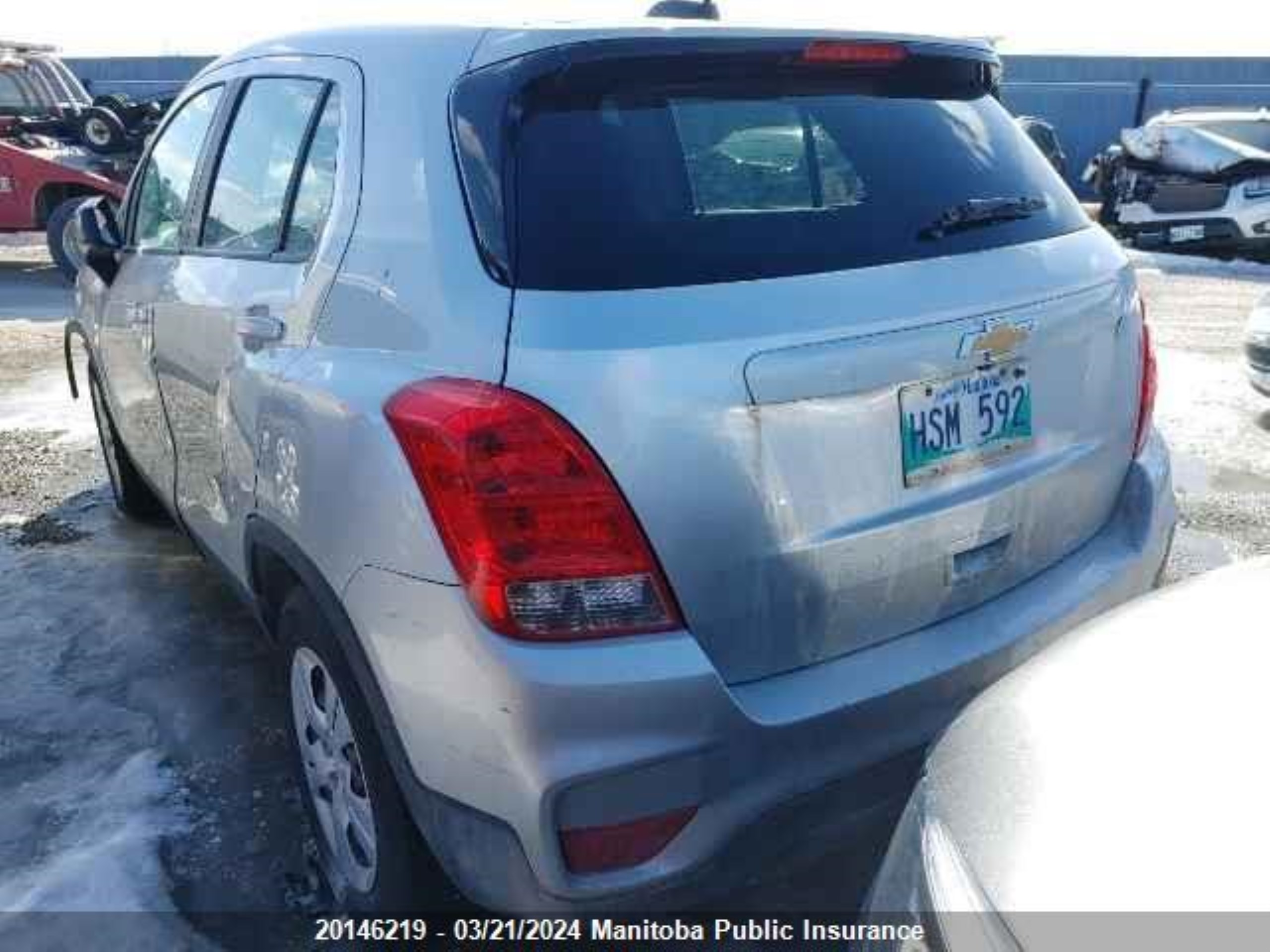 Photo 3 VIN: 3GNCJKSB0HL175018 - CHEVROLET TRAX 