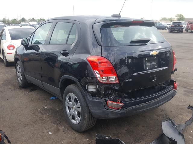 Photo 2 VIN: 3GNCJKSB0HL178498 - CHEVROLET TRAX LS 