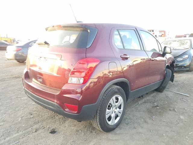 Photo 3 VIN: 3GNCJKSB0HL274597 - CHEVROLET TRAX LS 