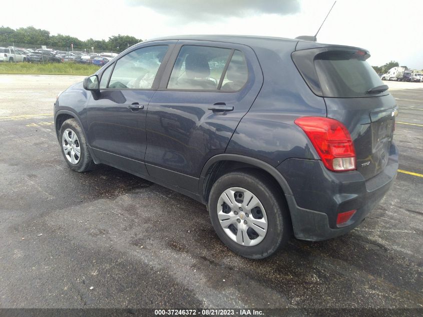 Photo 2 VIN: 3GNCJKSB0JL346162 - CHEVROLET TRAX 