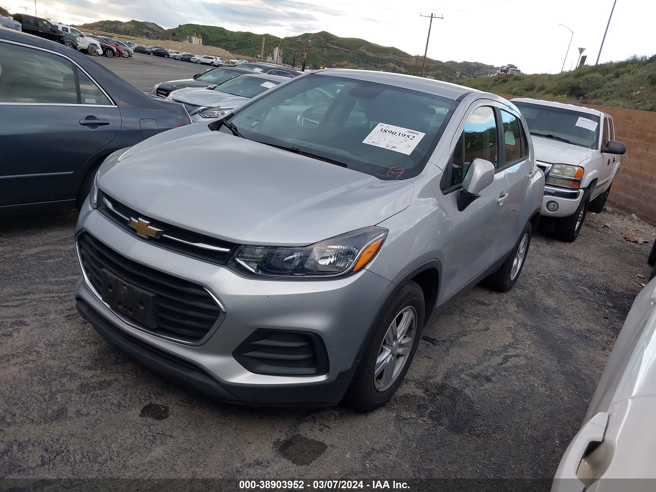 Photo 1 VIN: 3GNCJKSB0KL317200 - CHEVROLET TRAX 