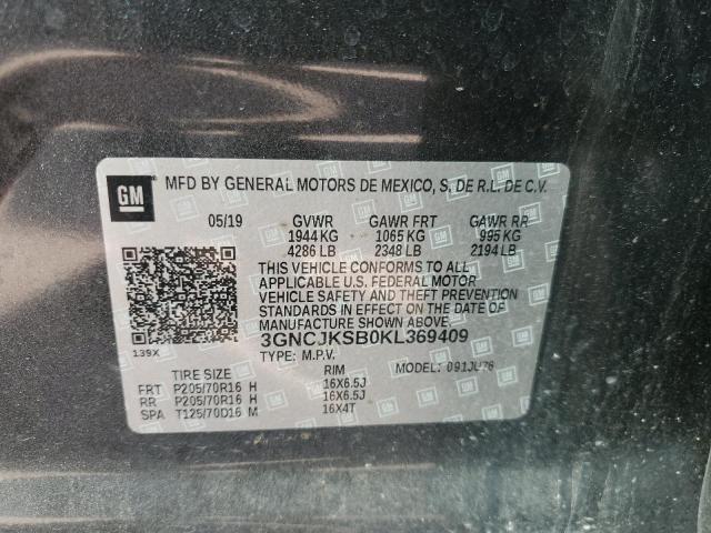 Photo 12 VIN: 3GNCJKSB0KL369409 - CHEVROLET TRAX LS 