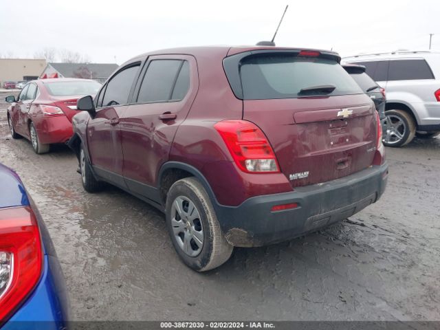 Photo 2 VIN: 3GNCJKSB1GL246497 - CHEVROLET TRAX 