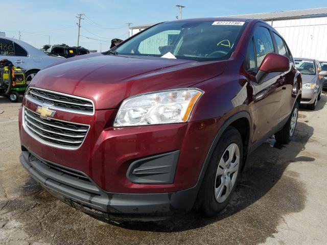 Photo 1 VIN: 3GNCJKSB1GL255877 - CHEVROLET TRAX LS 