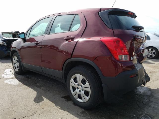 Photo 2 VIN: 3GNCJKSB1GL255877 - CHEVROLET TRAX LS 