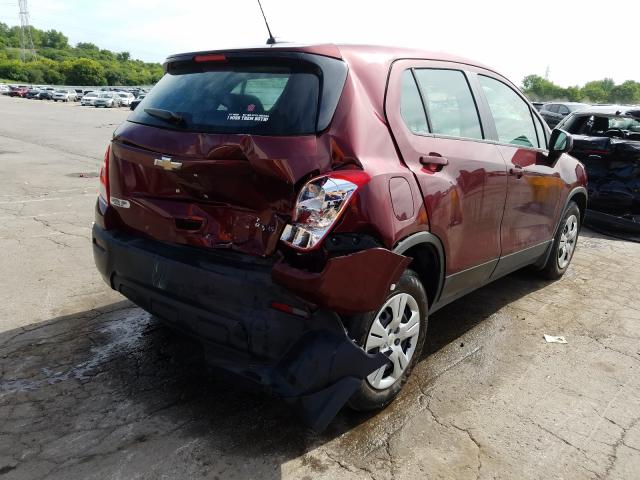 Photo 3 VIN: 3GNCJKSB1GL255877 - CHEVROLET TRAX LS 