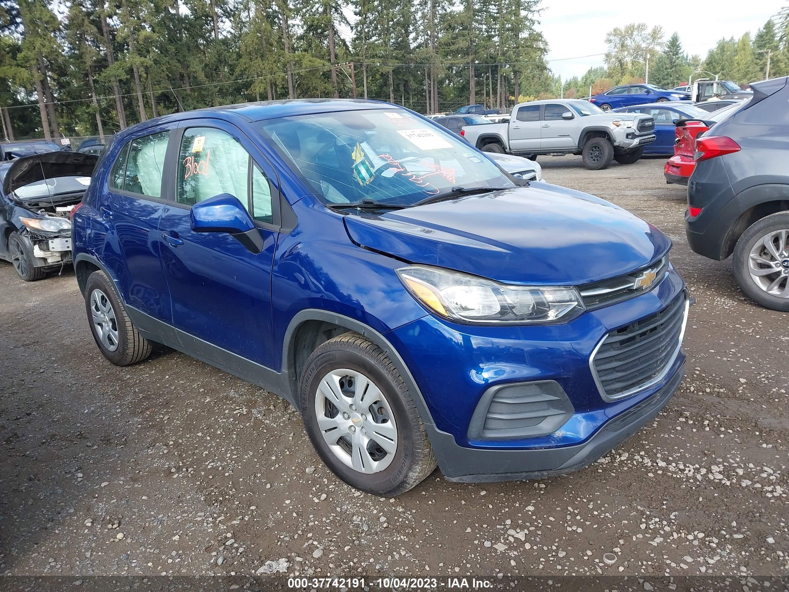 Photo 0 VIN: 3GNCJKSB1HL188182 - CHEVROLET TRAX 