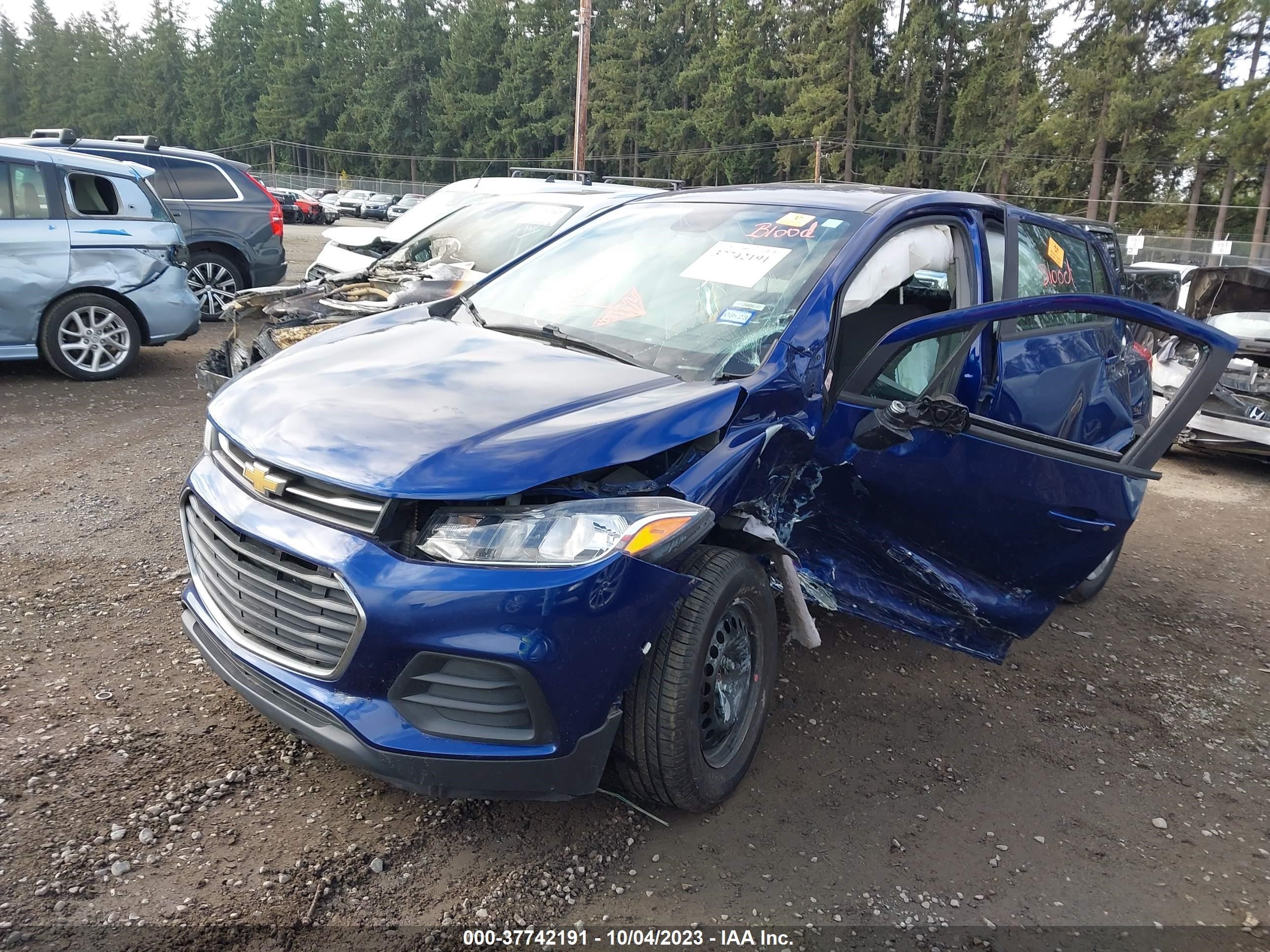 Photo 1 VIN: 3GNCJKSB1HL188182 - CHEVROLET TRAX 