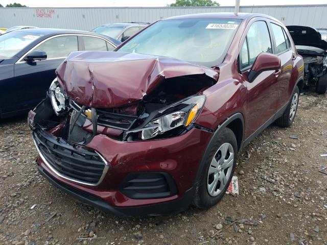 Photo 1 VIN: 3GNCJKSB1HL249076 - CHEVROLET TRAX LS 