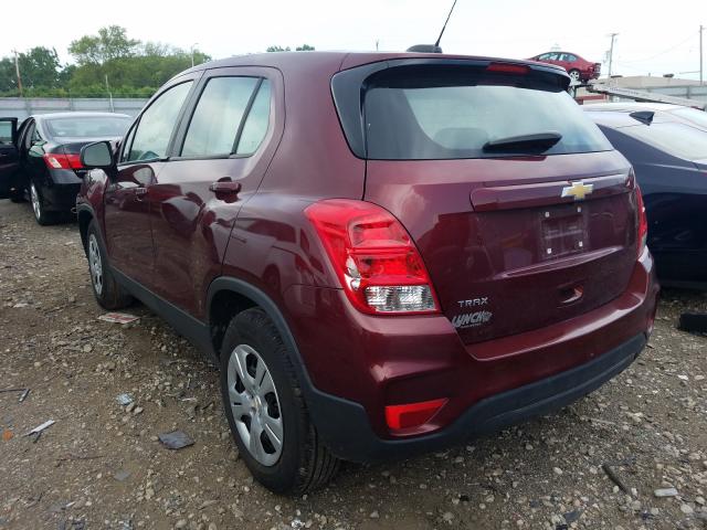 Photo 2 VIN: 3GNCJKSB1HL249076 - CHEVROLET TRAX LS 