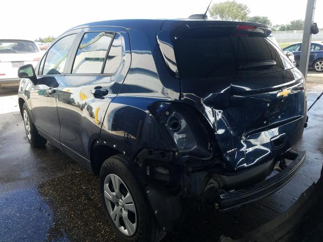 Photo 2 VIN: 3GNCJKSB1JL339849 - CHEVROLET TRAX LS 