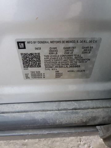 Photo 11 VIN: 3GNCJKSB1JL365965 - CHEVROLET TRAX LS 