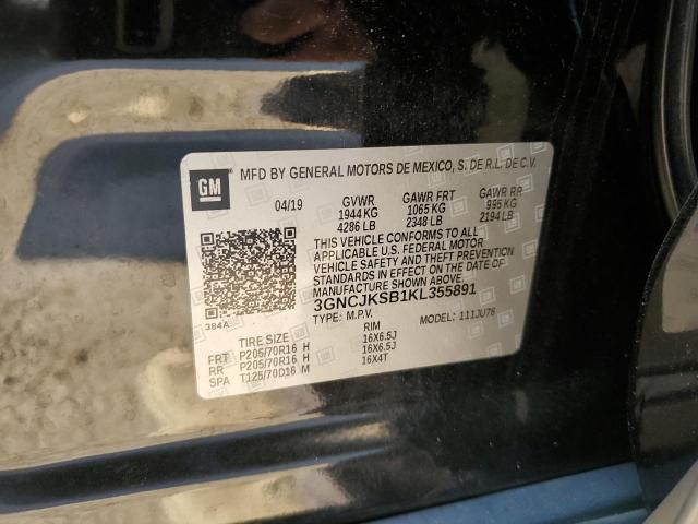 Photo 11 VIN: 3GNCJKSB1KL355891 - CHEVROLET TRAX LS 