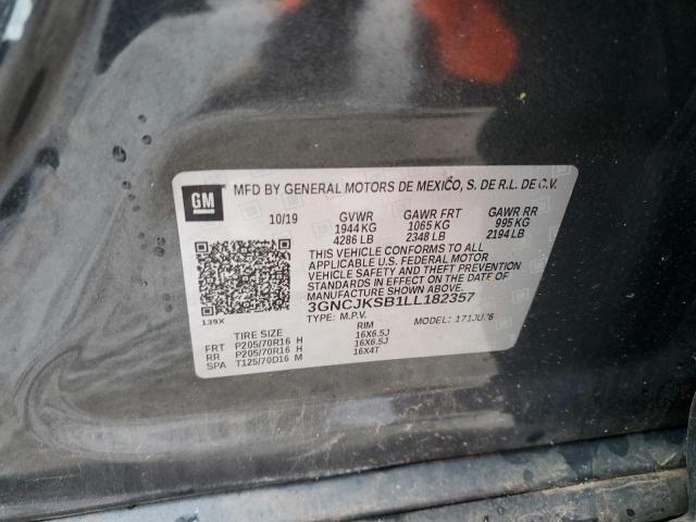 Photo 11 VIN: 3GNCJKSB1LL182357 - CHEVROLET TRAX 