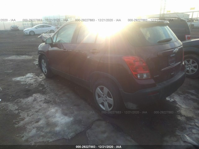 Photo 2 VIN: 3GNCJKSB2GL115692 - CHEVROLET TRAX 