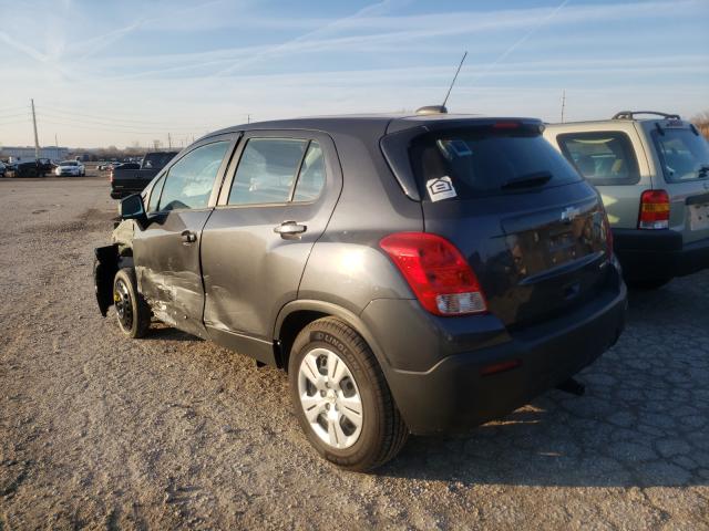 Photo 2 VIN: 3GNCJKSB2GL280030 - CHEVROLET TRAX LS 