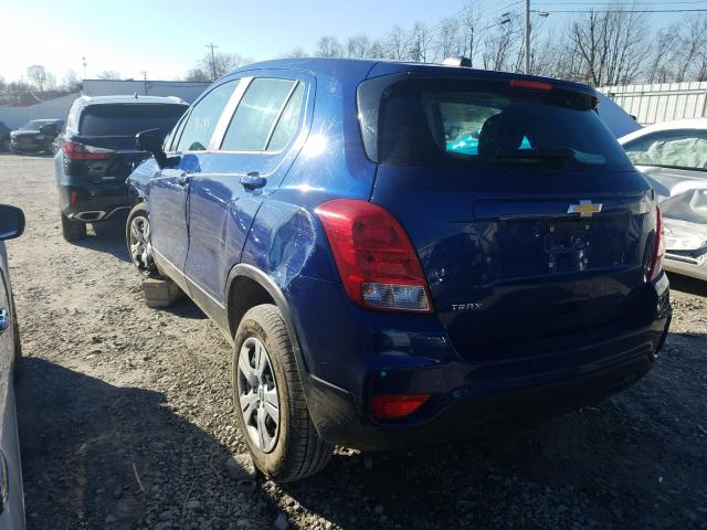 Photo 2 VIN: 3GNCJKSB2HL157720 - CHEVROLET TRAX LS 