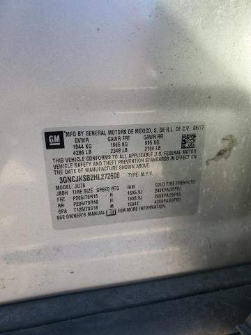 Photo 11 VIN: 3GNCJKSB2HL272608 - CHEVROLET TRAX LS 