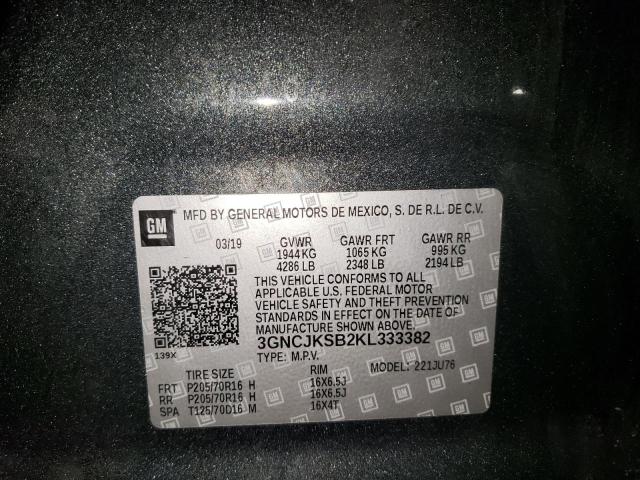 Photo 12 VIN: 3GNCJKSB2KL333382 - CHEVROLET TRAX LS 