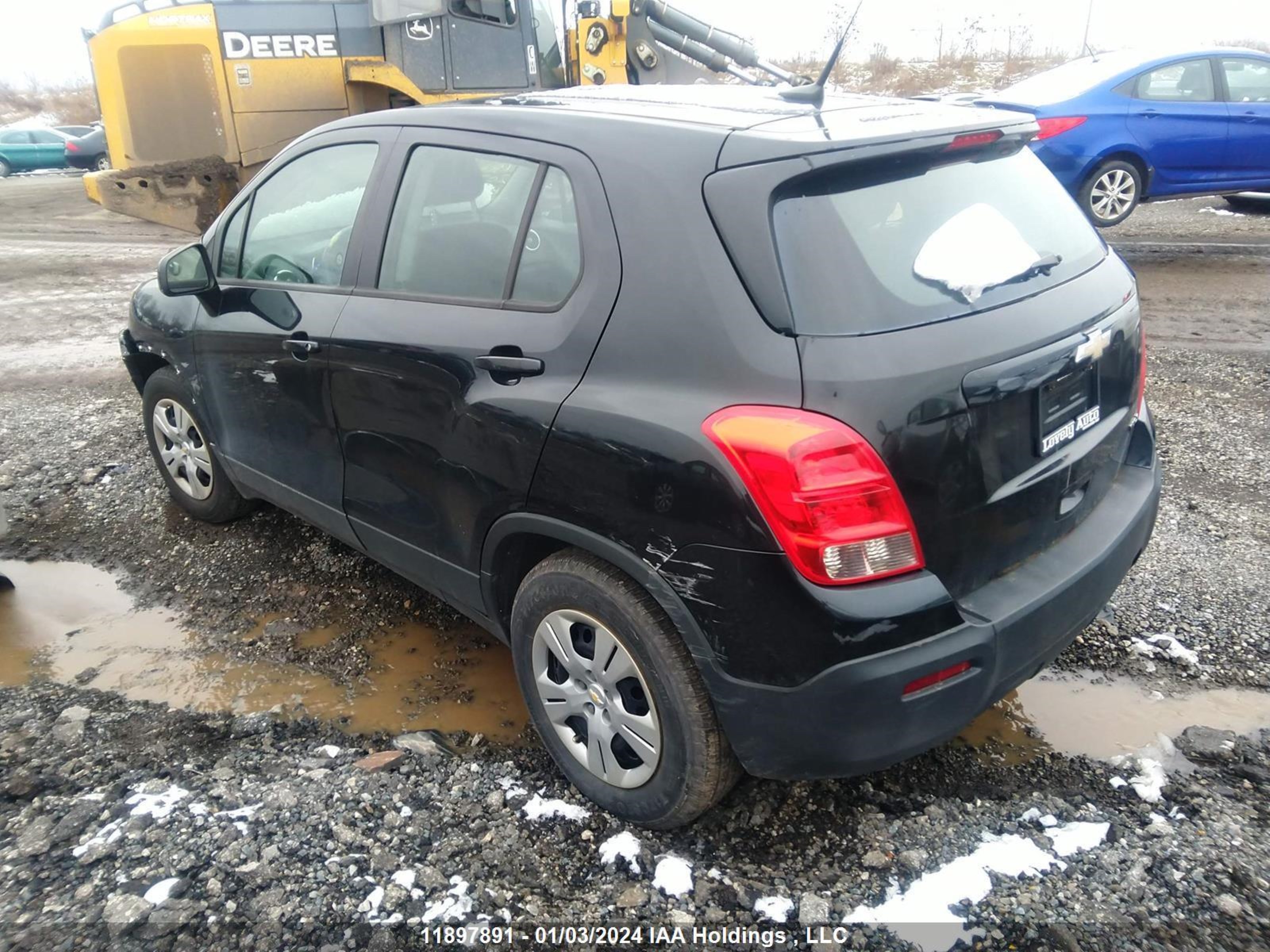 Photo 2 VIN: 3GNCJKSB3DL207017 - CHEVROLET TRAX 