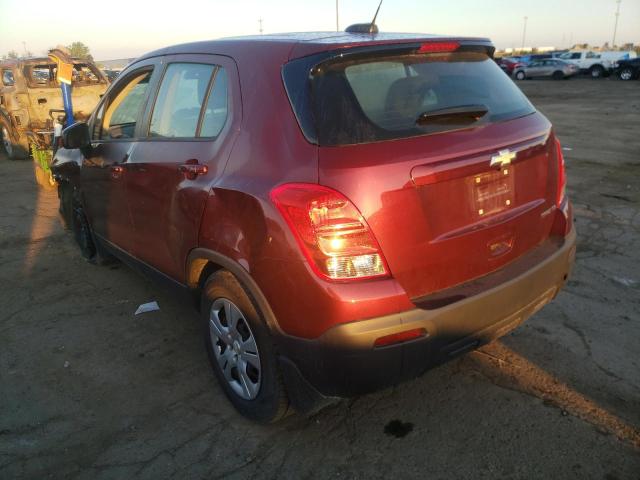 Photo 2 VIN: 3GNCJKSB3GL138267 - CHEVROLET TRAX LS 