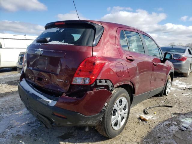 Photo 3 VIN: 3GNCJKSB3GL225019 - CHEVROLET TRAX LS 