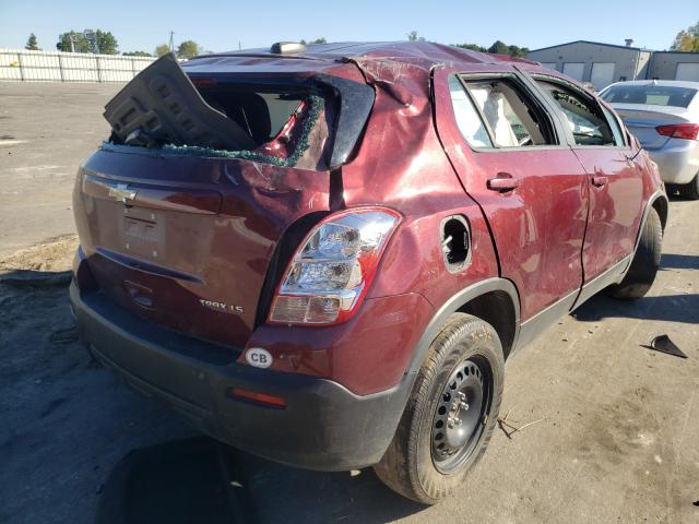 Photo 3 VIN: 3GNCJKSB3GL258358 - CHEVROLET TRAX LS 