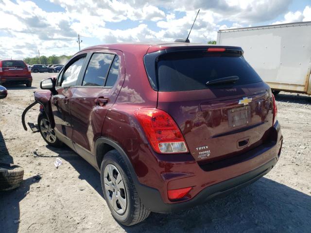 Photo 2 VIN: 3GNCJKSB3HL147178 - CHEVROLET TRAX LS 