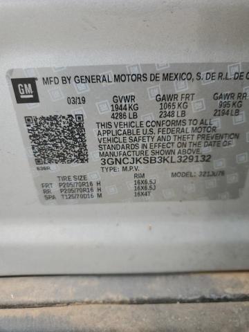 Photo 11 VIN: 3GNCJKSB3KL329132 - CHEVROLET TRAX 