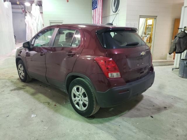 Photo 2 VIN: 3GNCJKSB4GL256893 - CHEVROLET TRAX LS 