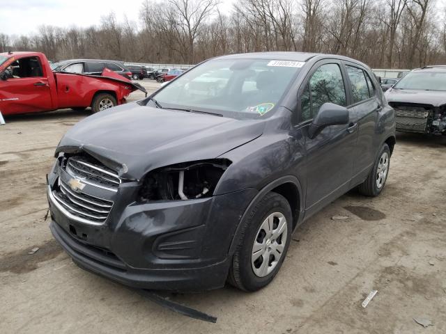 Photo 1 VIN: 3GNCJKSB4GL257946 - CHEVROLET TRAX LS 