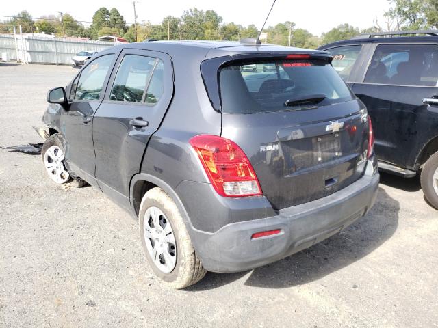 Photo 2 VIN: 3GNCJKSB4GL259261 - CHEVROLET TRAX LS 