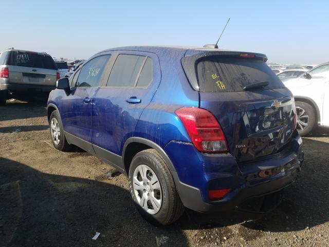 Photo 2 VIN: 3GNCJKSB4HL154947 - CHEVROLET TRAX LS 