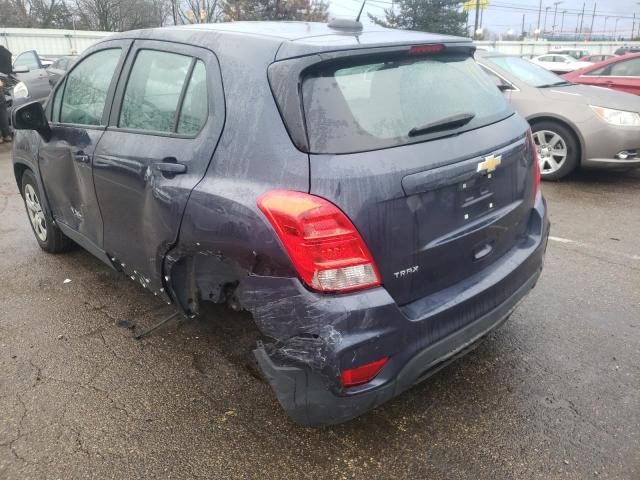 Photo 2 VIN: 3GNCJKSB4JL210911 - CHEVROLET TRAX LS 