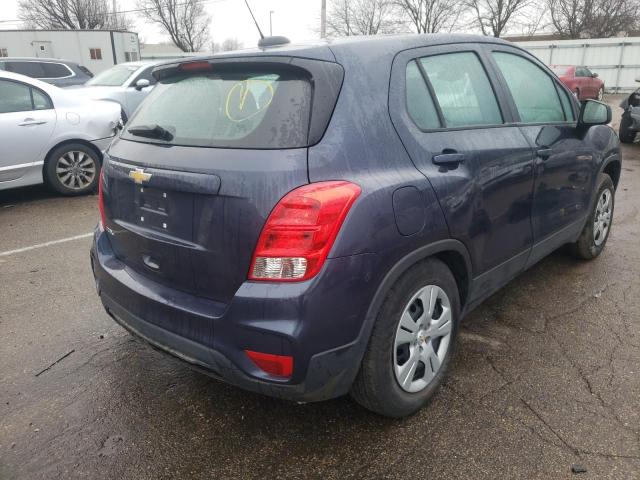 Photo 3 VIN: 3GNCJKSB4JL210911 - CHEVROLET TRAX LS 