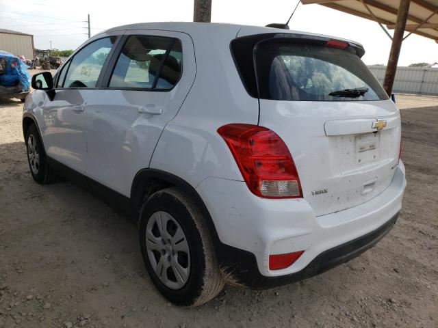 Photo 2 VIN: 3GNCJKSB4JL256433 - CHEVROLET TRAX LS 