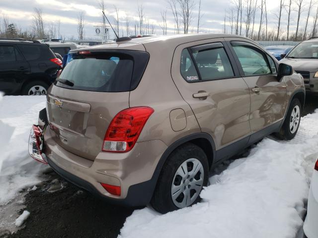 Photo 3 VIN: 3GNCJKSB4JL367290 - CHEVROLET TRAX LS 