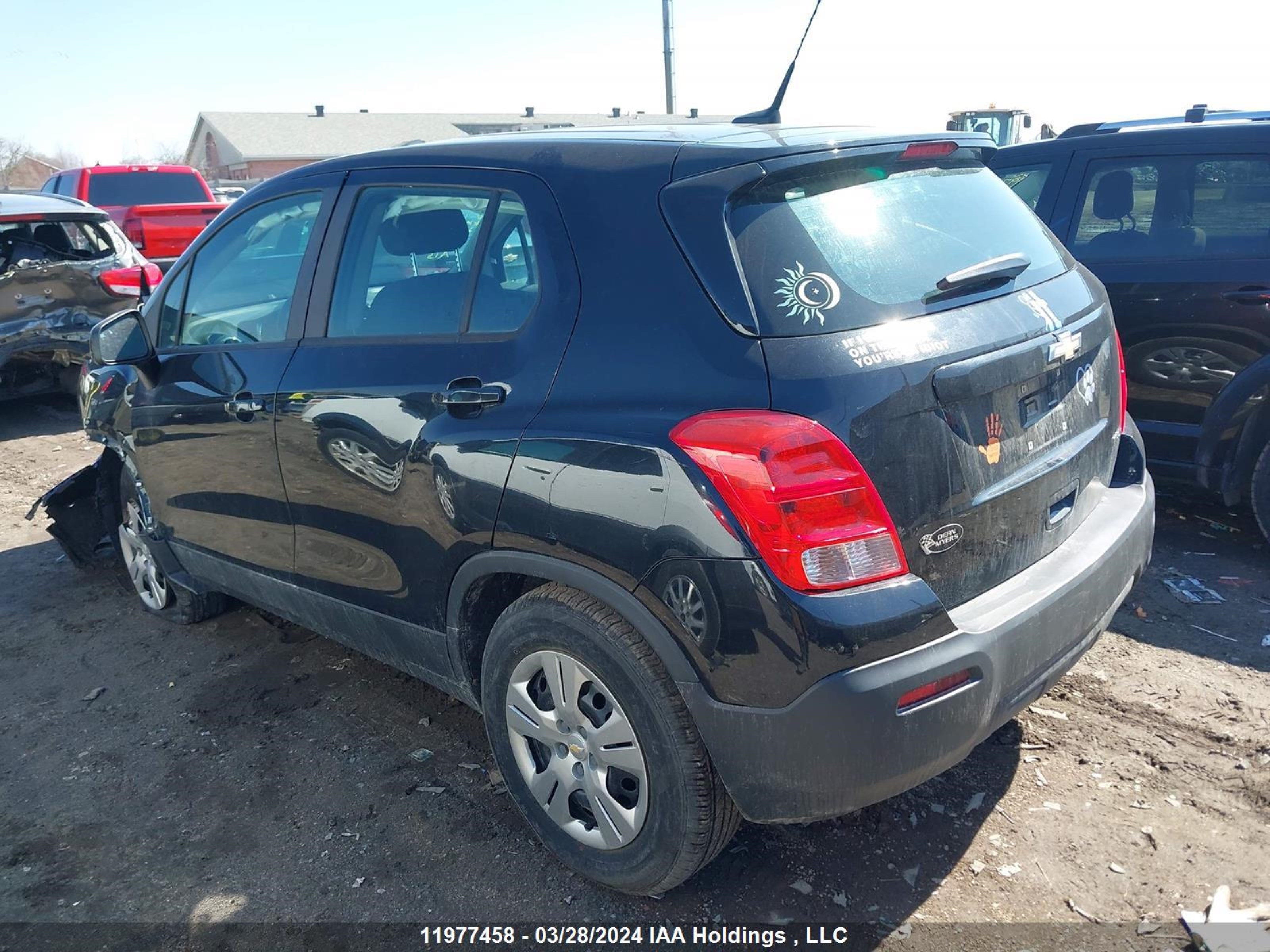 Photo 2 VIN: 3GNCJKSB5DL172979 - CHEVROLET TRAX 