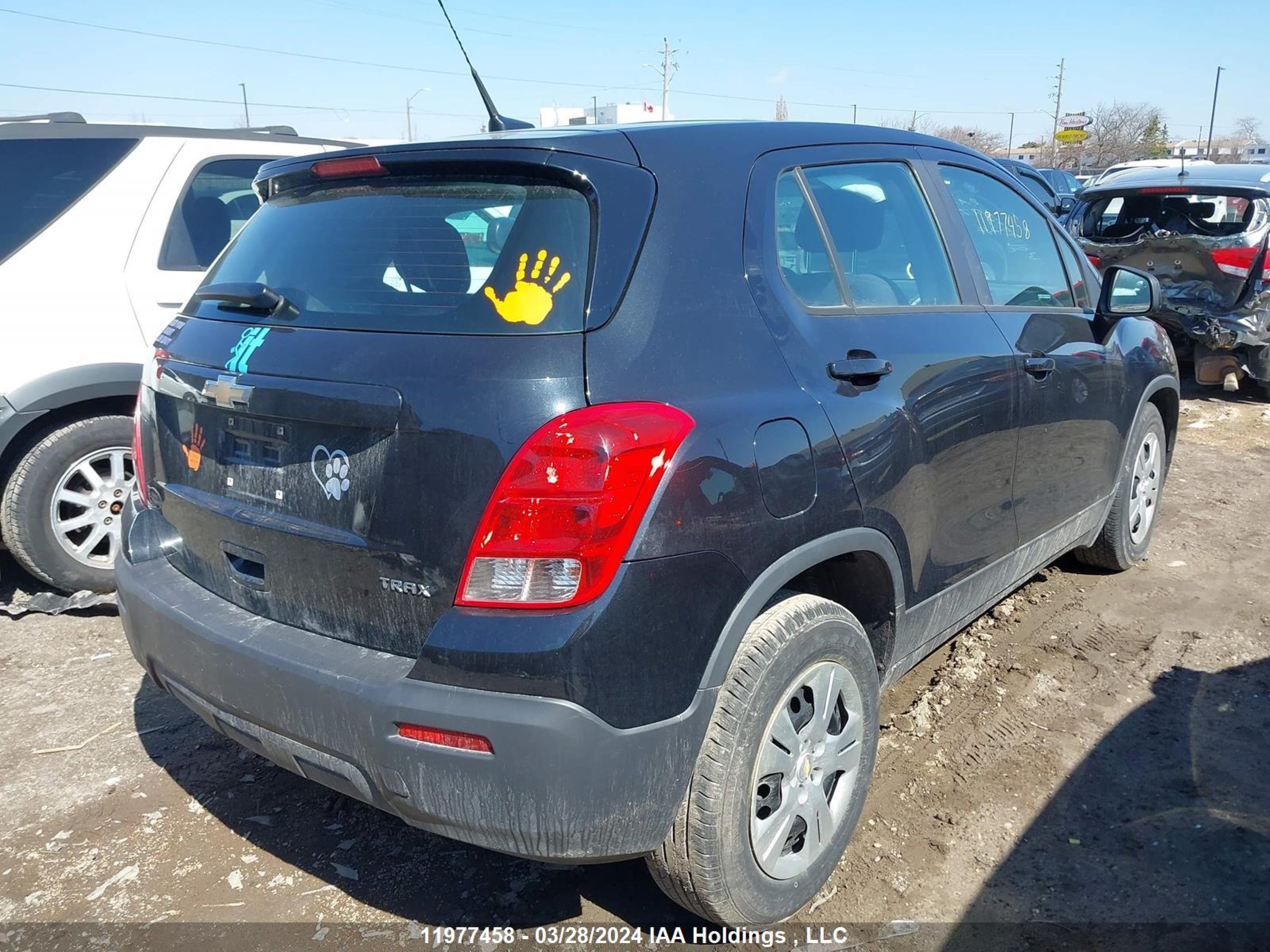 Photo 3 VIN: 3GNCJKSB5DL172979 - CHEVROLET TRAX 