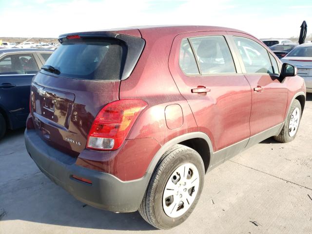 Photo 3 VIN: 3GNCJKSB5GL121633 - CHEVROLET TRAX LS 