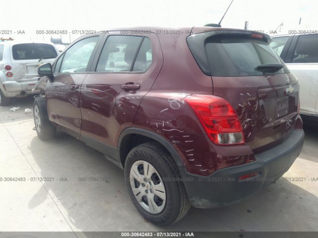 Photo 2 VIN: 3GNCJKSB5GL123429 - CHEVROLET TRAX 