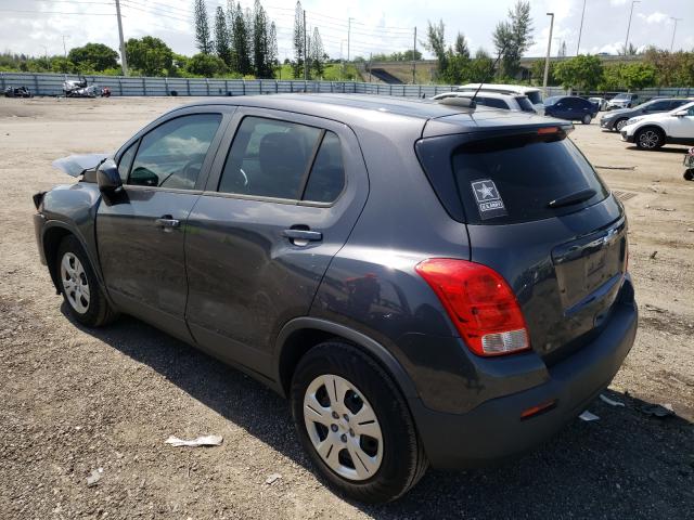 Photo 2 VIN: 3GNCJKSB5GL220274 - CHEVROLET TRAX LS 