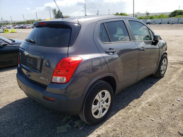 Photo 3 VIN: 3GNCJKSB5GL220274 - CHEVROLET TRAX LS 