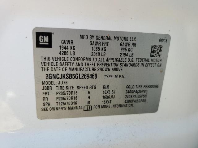 Photo 13 VIN: 3GNCJKSB5GL269460 - CHEVROLET TRAX LS 