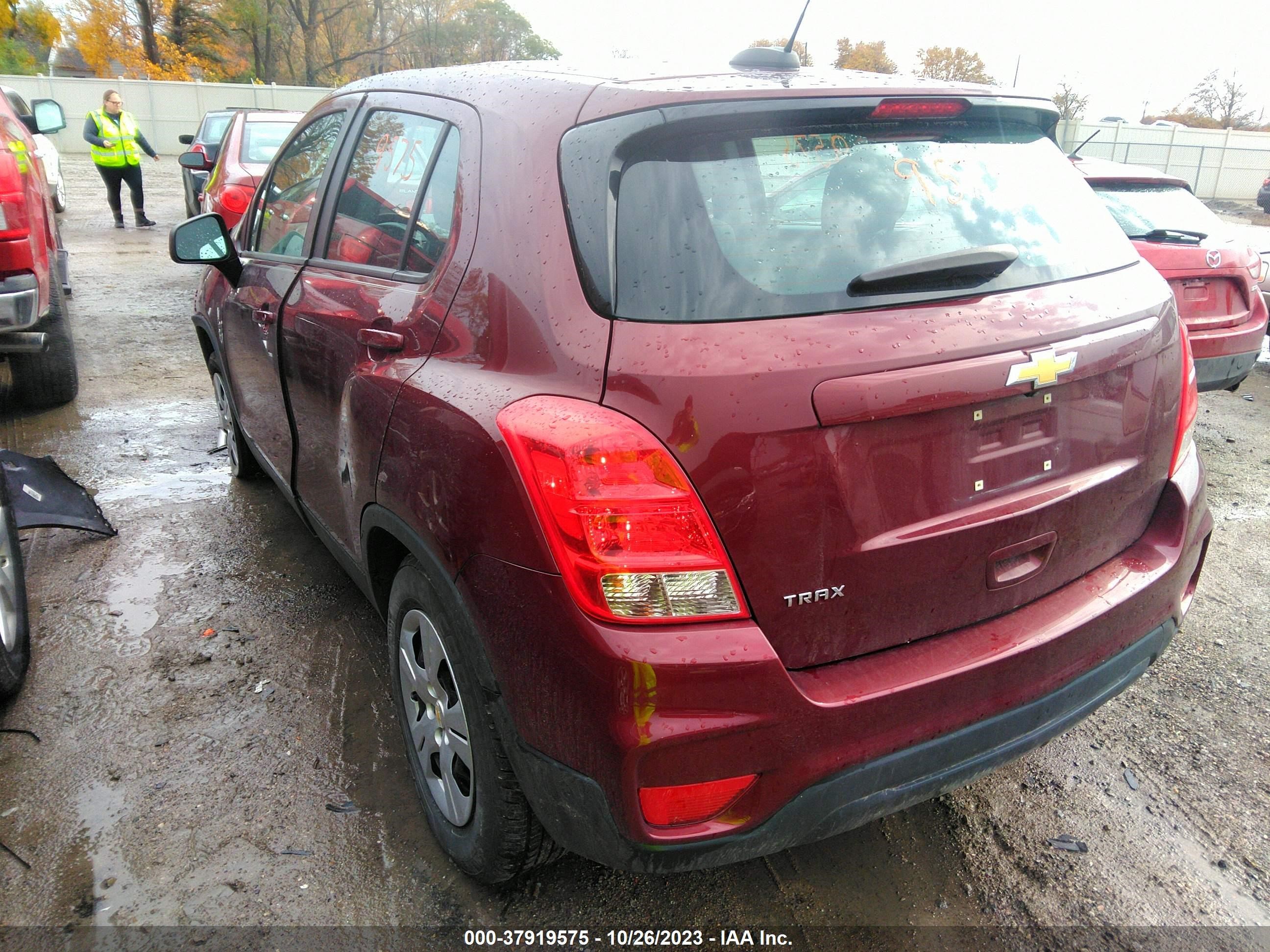 Photo 2 VIN: 3GNCJKSB5HL175029 - CHEVROLET TRAX 