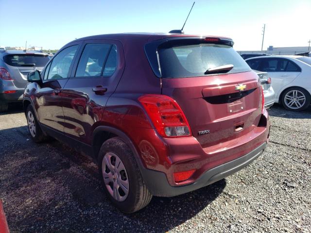 Photo 2 VIN: 3GNCJKSB5HL273543 - CHEVROLET TRAX LS 