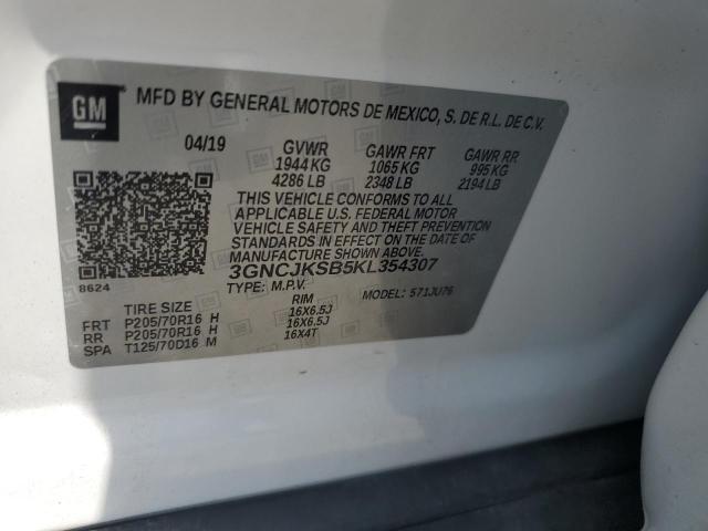 Photo 11 VIN: 3GNCJKSB5KL354307 - CHEVROLET TRAX LS 