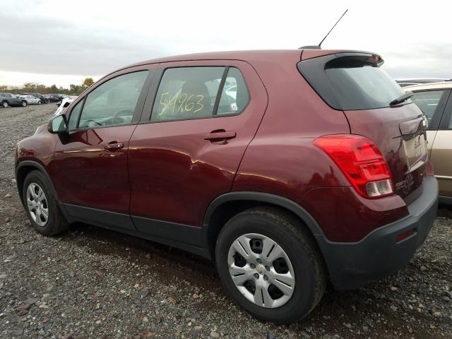 Photo 2 VIN: 3GNCJKSB6GL235138 - CHEVROLET TRAX 