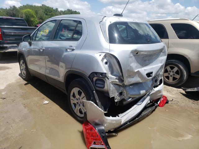 Photo 2 VIN: 3GNCJKSB6HL183754 - CHEVROLET TRAX LS 