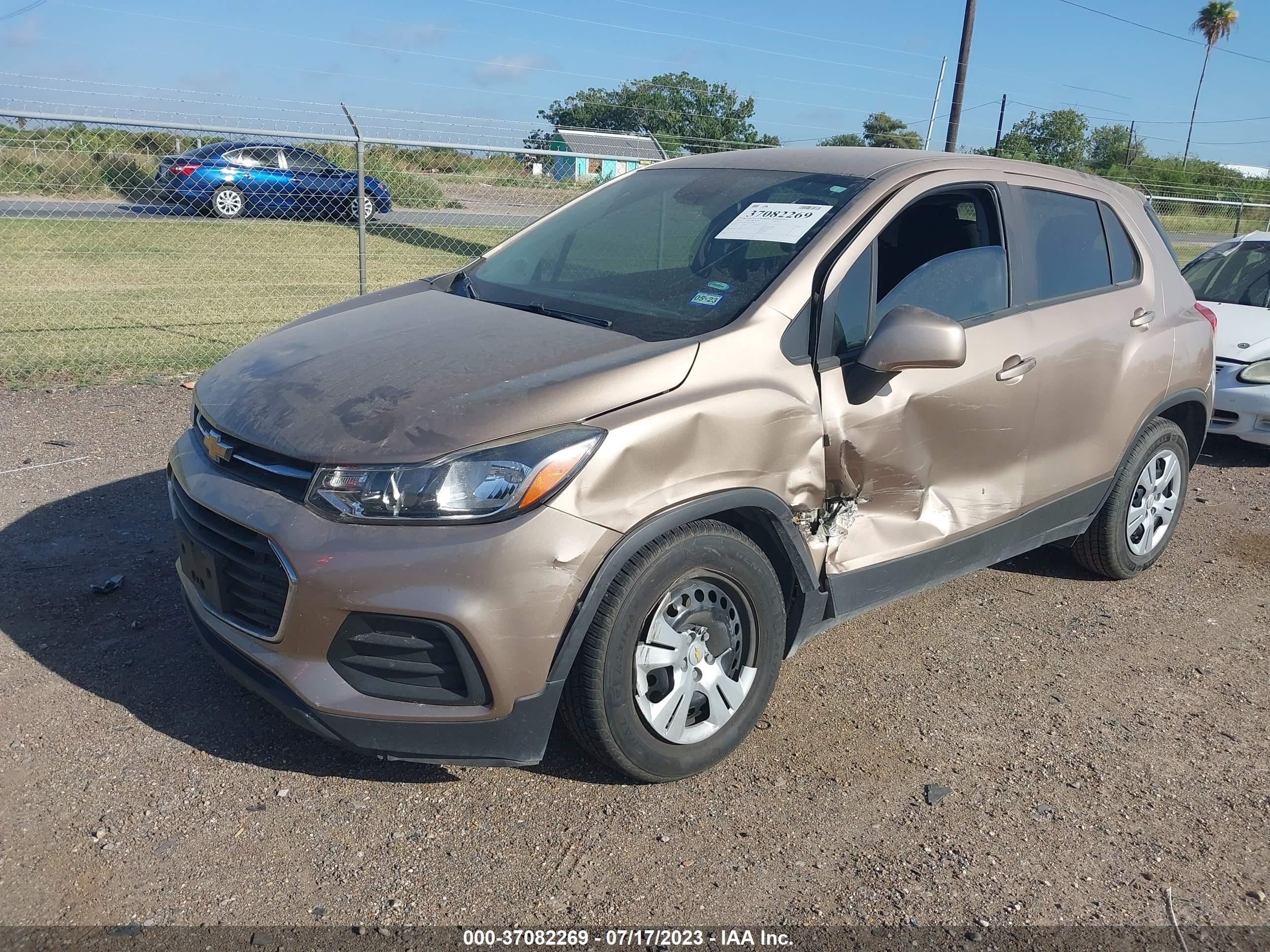 Photo 1 VIN: 3GNCJKSB6JL228407 - CHEVROLET TRAX 